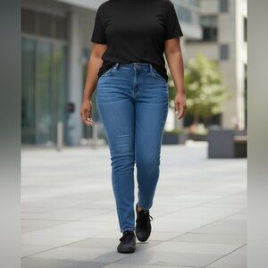 🍀 Lucky Brand Women's High Rise Skinny Bridgette Jeans